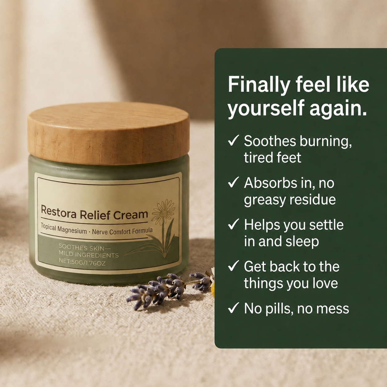 Restora Relief Cream