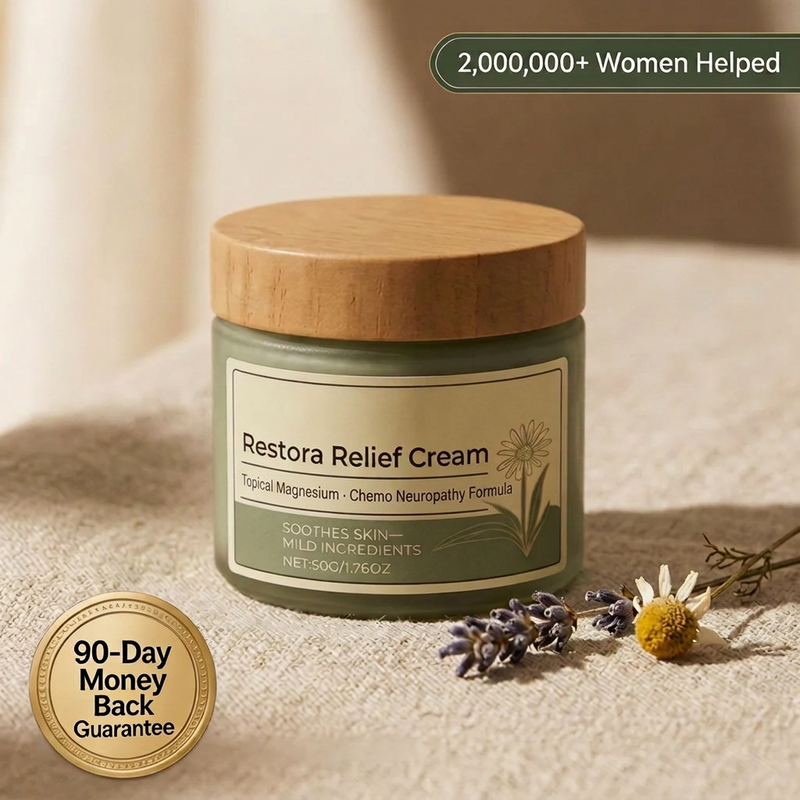 Finally. Relief That Actually Reaches Your Legs.